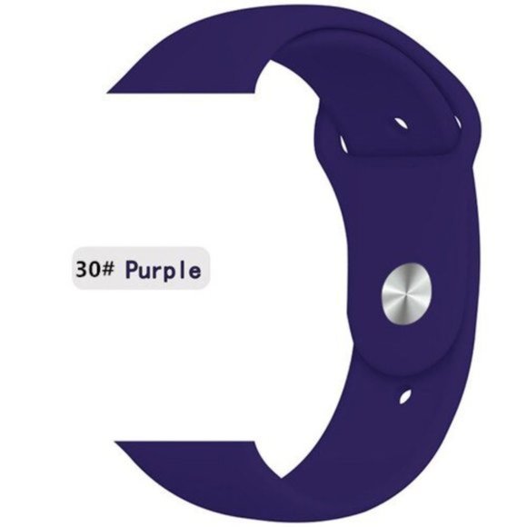 Accessories - NEW Purple Sport Silicone For Apple Watch
